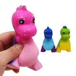 1 шт Galaxy динозавров Симпатичные Рекс Jumbo ароматический крем супер медленно нарастающее при сжатии игрушки для детей педагогика Монтессори