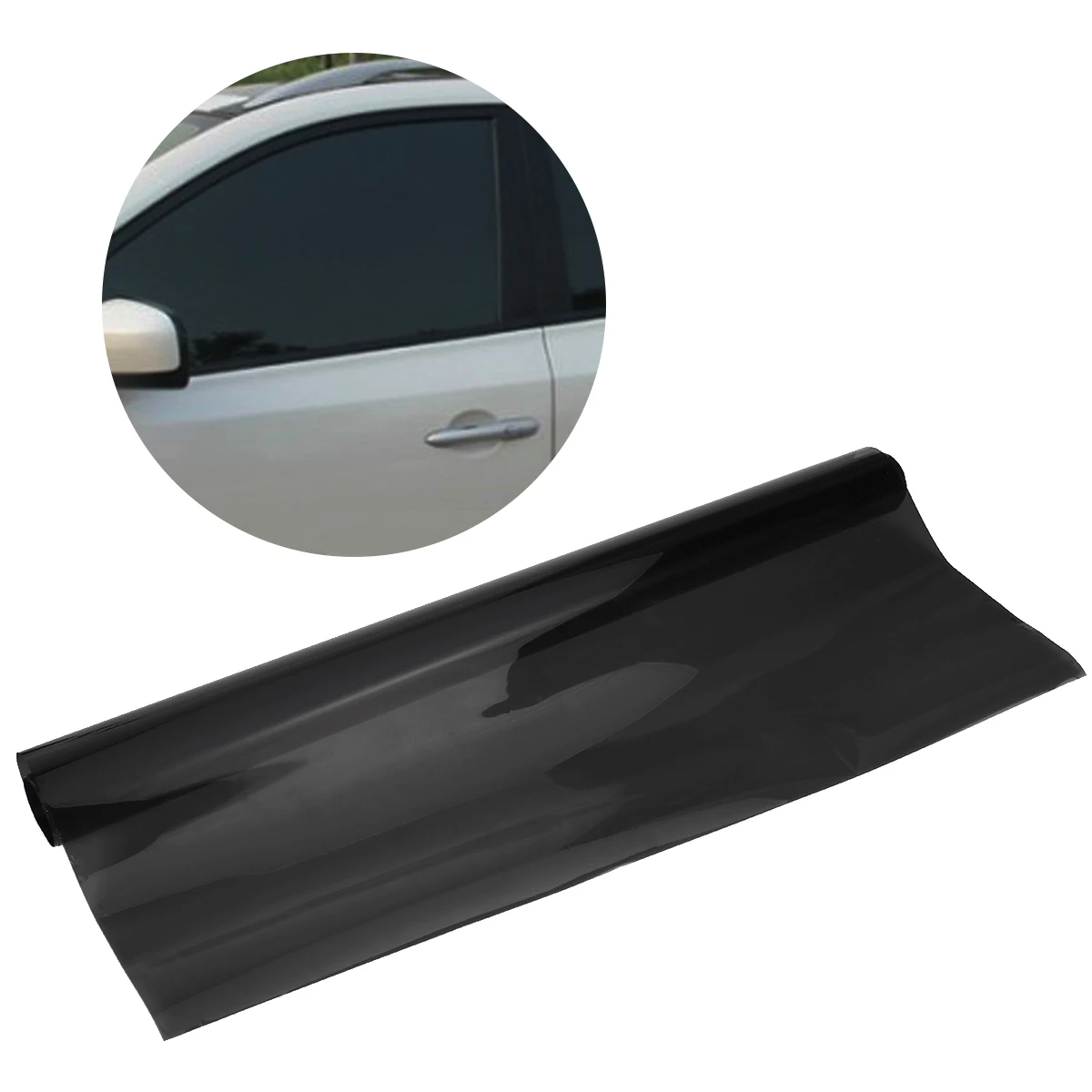 

75cm × 6M Car Van Window Tint Film Universal Fit For Privacy & Sun Glare Heat Reduction Sun Visor Protector Car Accessories