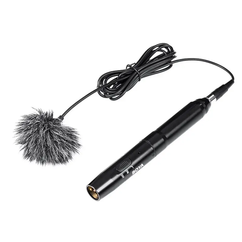 

Boya By-M11C Professional Lavalier Microphone System For Interview Film Theater Stage Audio Recording Mic For Iphone