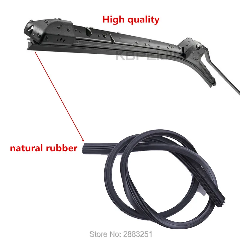 

High quality Universal U/J Type Bracketless Car Windshield Wiper For mazda 3 2 5 6 cx-5 cx5 cx3 cx 5 cx7 cx-3 2015 Accessories