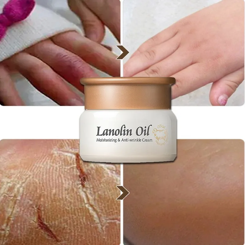 

Laikou Lanolin Oil face cream face moisturizer anti wrinkle aging moisturizing creme hydratante skin care wrinkle remover cream