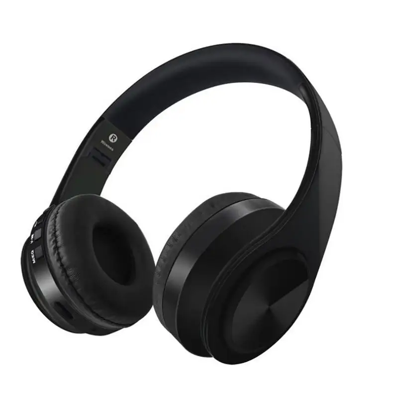 

Headset Bluetooth Headphone Wireless Sports Stereo Folding Subwoofer Earphone Support Data Card