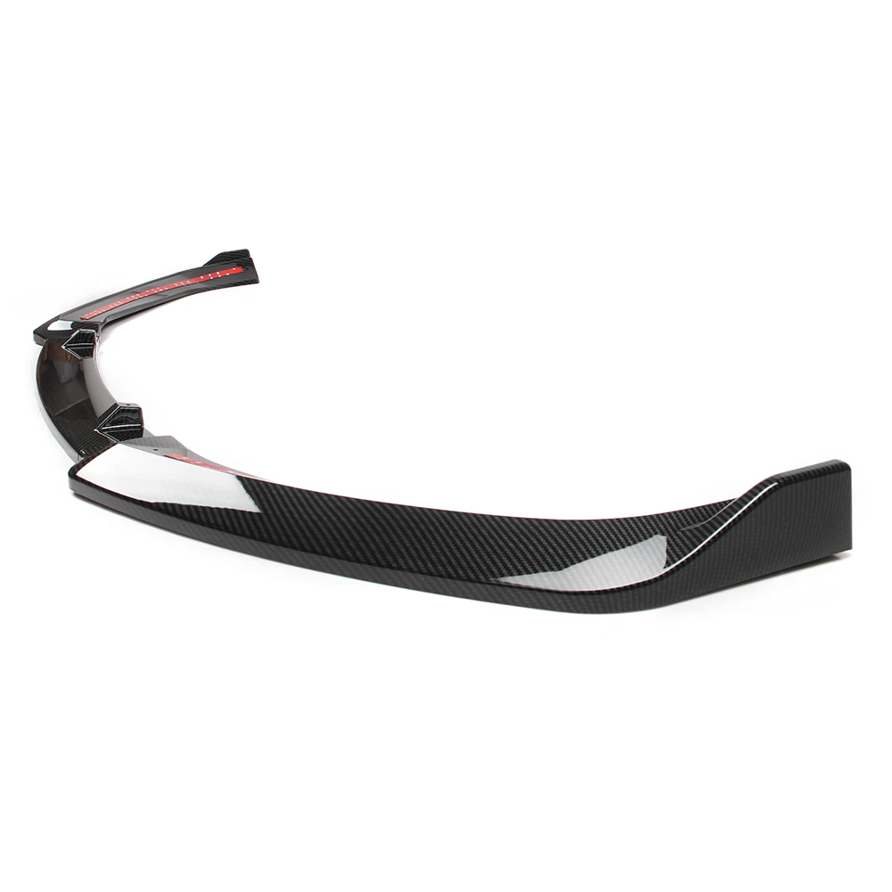 Car Front Bumper Lip Spoiler Kit For Audi A4 4-DR-Aggressive Model Automobile Accessories Carbon Fiber Styling