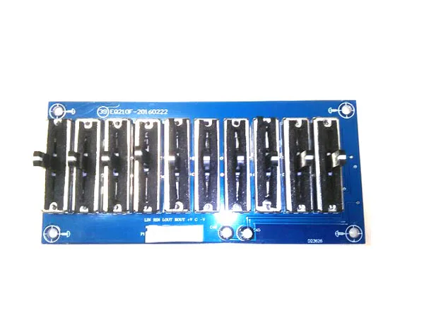 Плата эквалайзера DYKB Stage Stereo EQ 5/6/10/ 15 диапазонов 2 0 каналов предусилитель