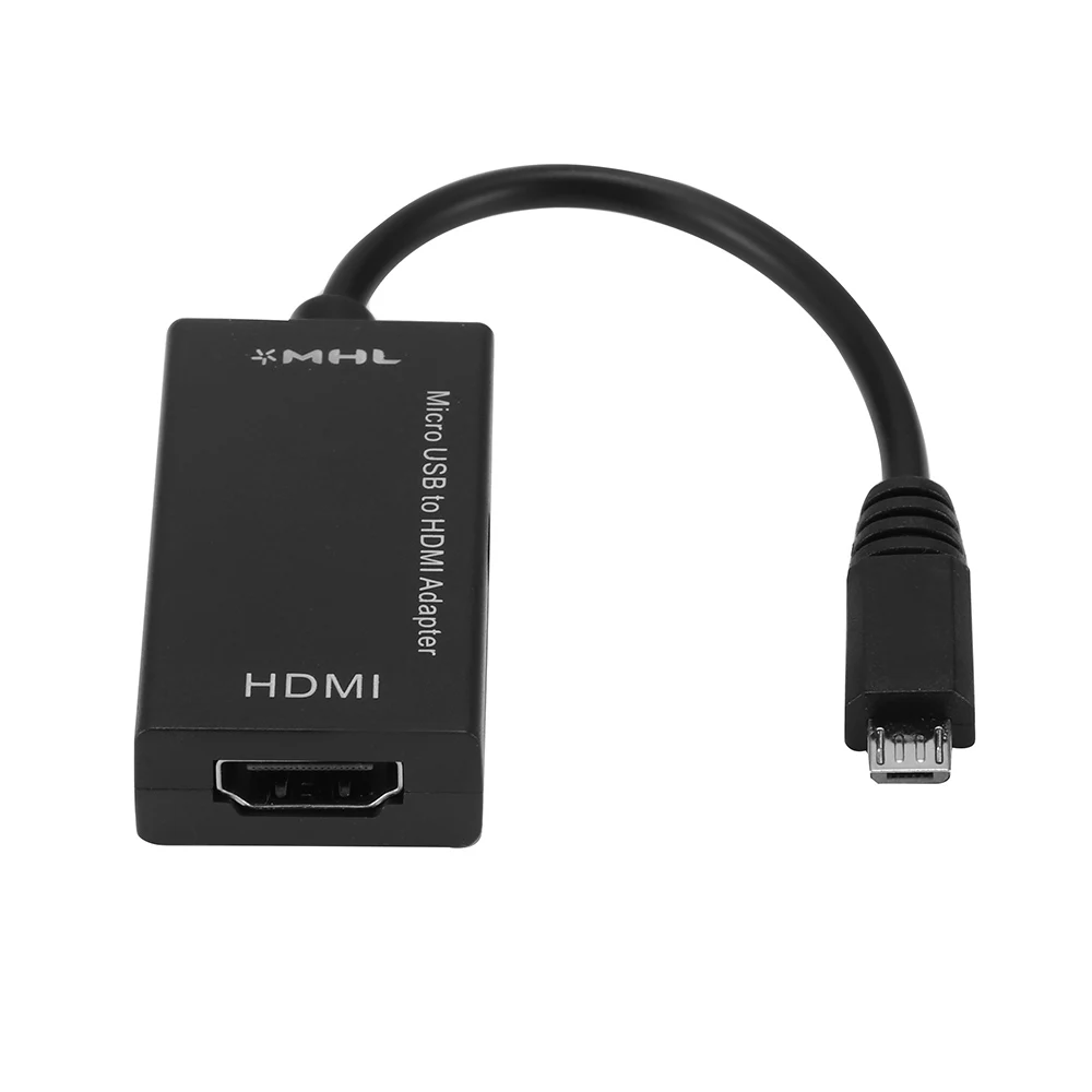 Мини микро USB адаптер Micro 2 0 MHL к HDMI кабелю HD 1080P для Android Samsung HTC LG конвертер|Кабели