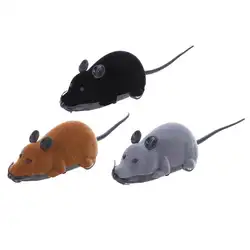 Беспроводной электрический RC стекаются игрушки для крыс домашнее животное кошка, игры мышь с ПДУ