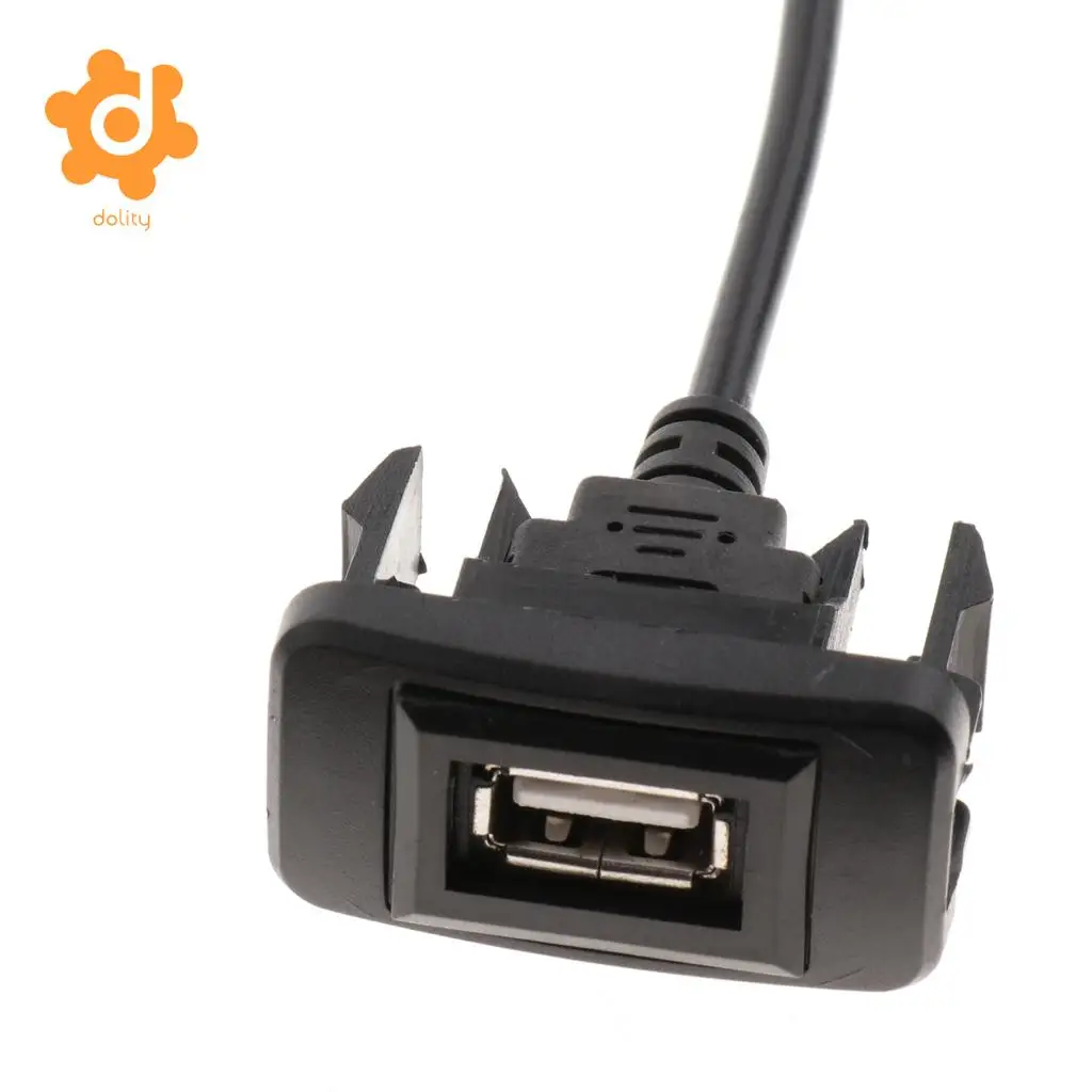 USB кабель 1 порт в гнездо для TOYOTA HILUX VIGO FORTUNER 2004 2012|Кабели адаптеры и разъемы| |