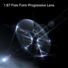 Coyee 1,67 прогрессивной формы объектив для Для женщин Для мужчин миопия, Гиперметропия очки при дальнозоркости близорукость Линзы для очков