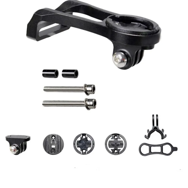 

Bicycle Stem Mount Holder Handlebar Extension Kit For Gopro Garmin Cateye Bryton