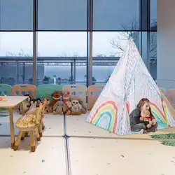 Индийский Стиль детская палатка для игры в помещении восхождение детские игрушки Kid Палатка дом для детей