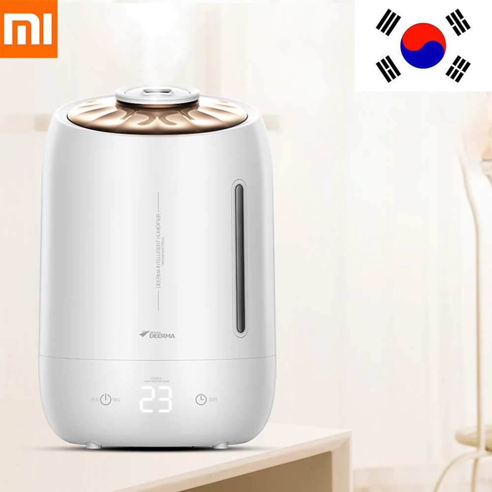 

Upgraded Deerma Air Humidifier Xiaomi Smart Touch-Sensitive Screen Timing Silent Household 5L Large Capacity F600 Essential Oil