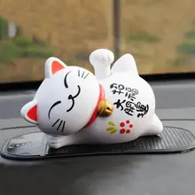 Милая машущая кошка на удачу приветственная фигурка кошки