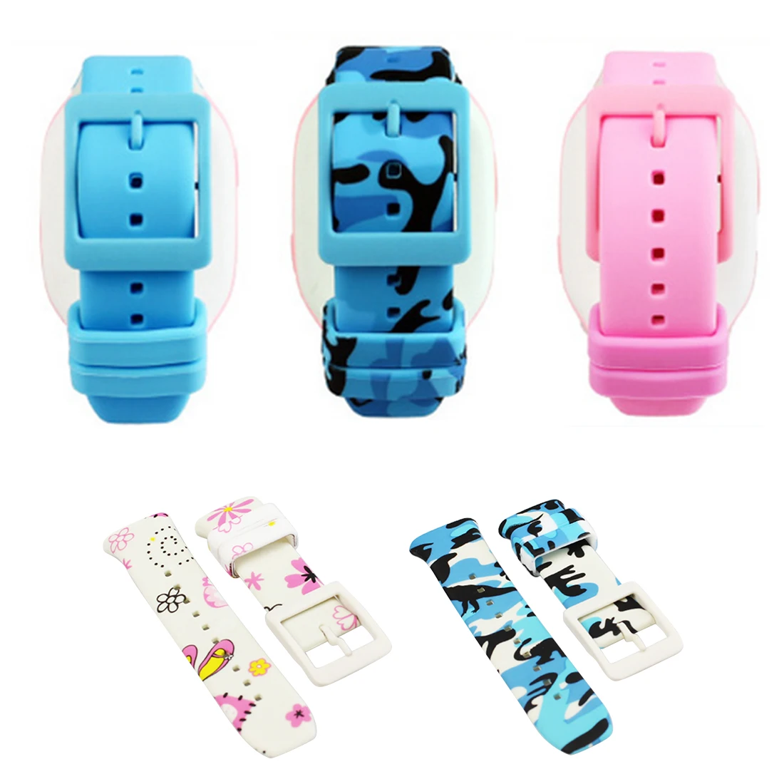 

Men And Women Smart Kids Phone Smart Watch Strap Color Silicone Replacement Strap For 360 Badilong Watches Good Quality