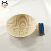 Лучший banneton любителей выпечки Не отбеливать хорошо для тела естественного цвета ферментации 9 дюймов круглый тесто доказательство корзины