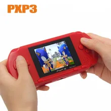 3 дюймов 16 бит PXP3 портативная игровая консоль Ретро игровой консоли де jeux 150 футболки с принтами на тему классических игр детская игровая игроков consola