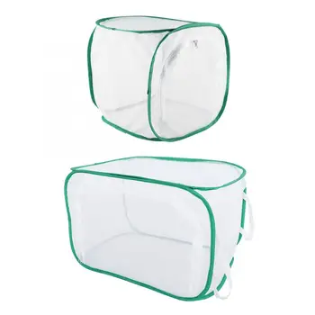 

Large Foldable Ventilated Butterfly Habitat Cage Portable Durable Breeding Cages Hatching Case Plastic Breeding Box