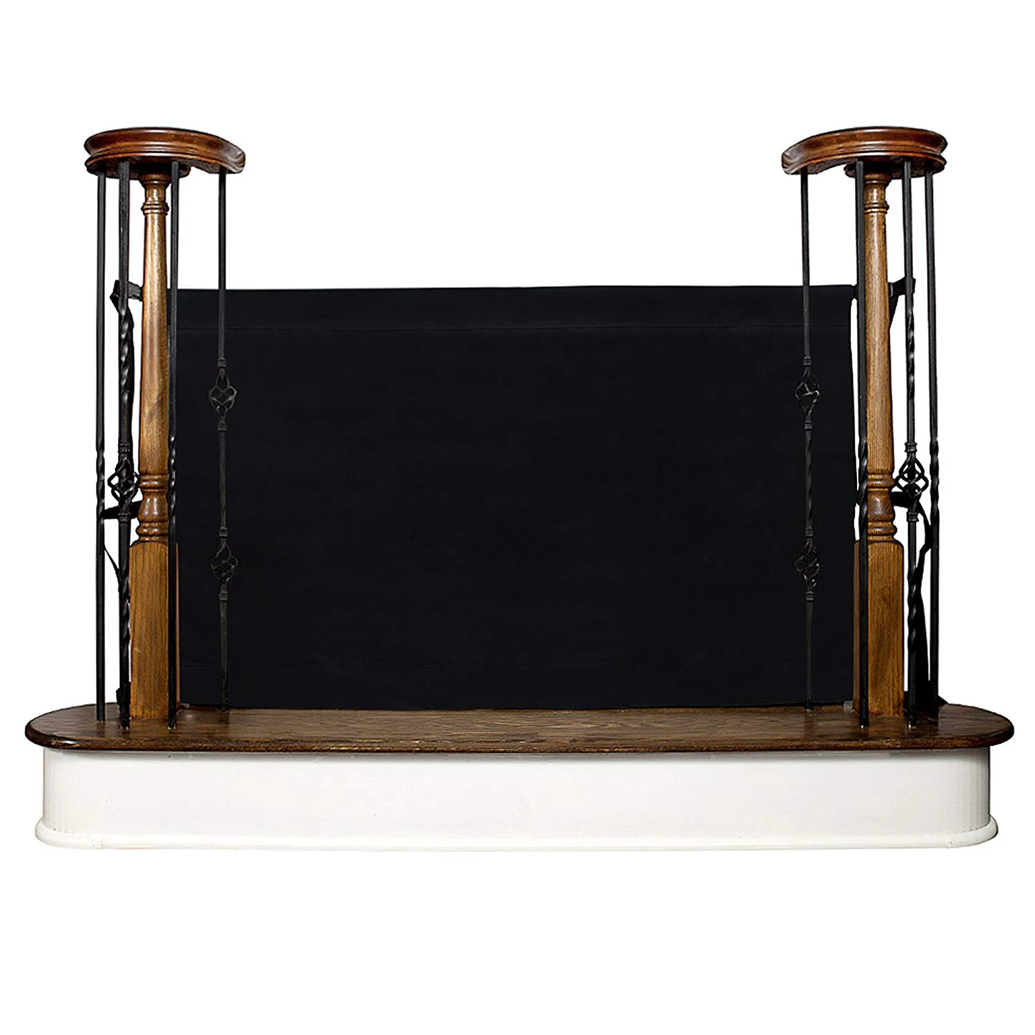 Baby And Pet Gate–To-Banister-Retractable Safety Gate Wide And Regular Sizes