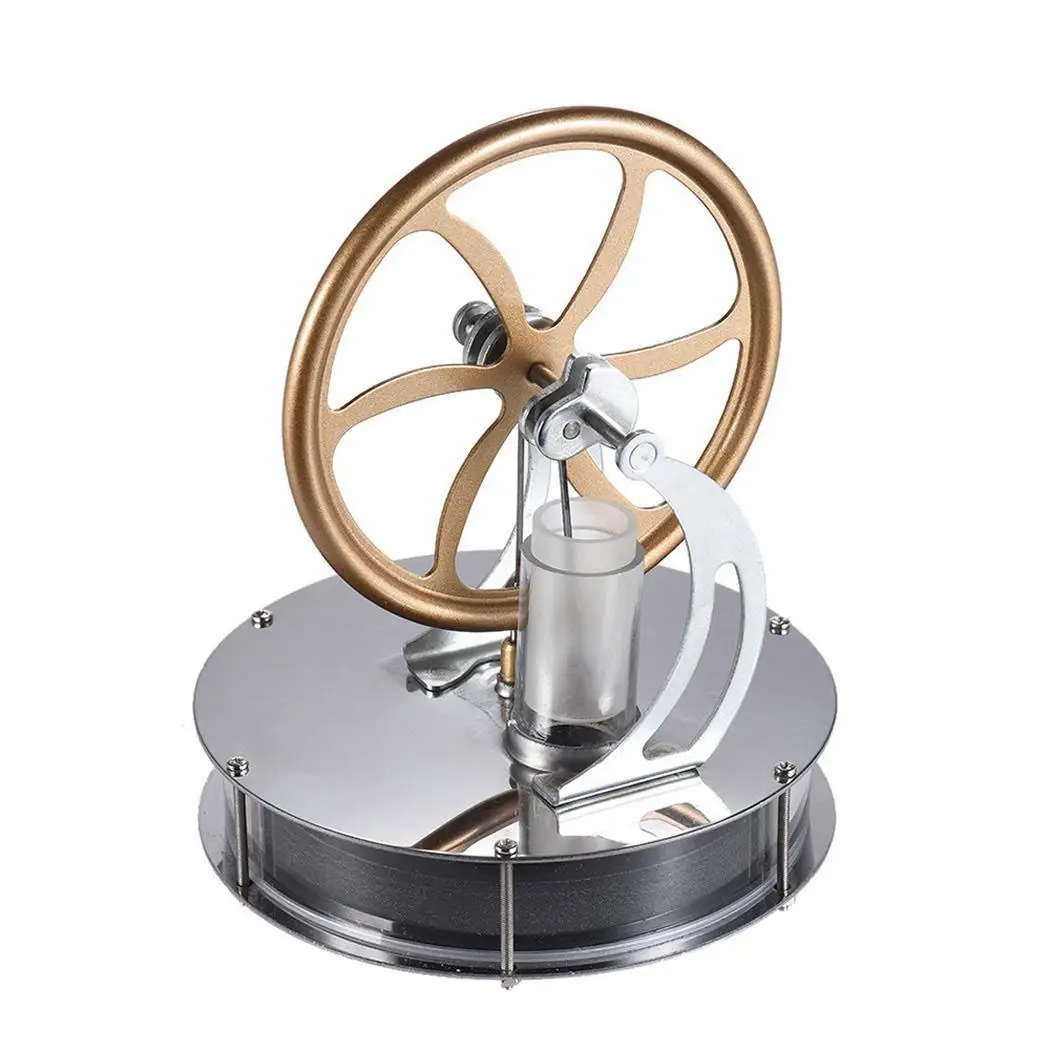 

Low Temperature Engine Education Heat Steam 7-14 years old Engine Model DIY Craft Coffee Silver Decor Toy