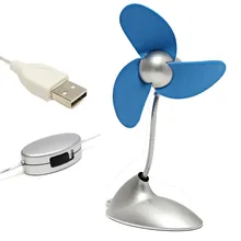 Серебряный Синий бесступенчатая скорость регулировки USB Настольный Мини портативный ноутбук для ноутбука для офиса дома летом вентилятор охлаждения