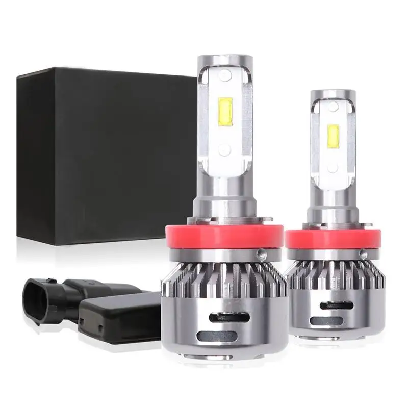 

Onever2 Pcs Car Headlight Bulbs 6000K LED Lamp 9012 9006 H4 H7 H11 H1 36W Car Lights Headlights For Automobiles Motorcycles