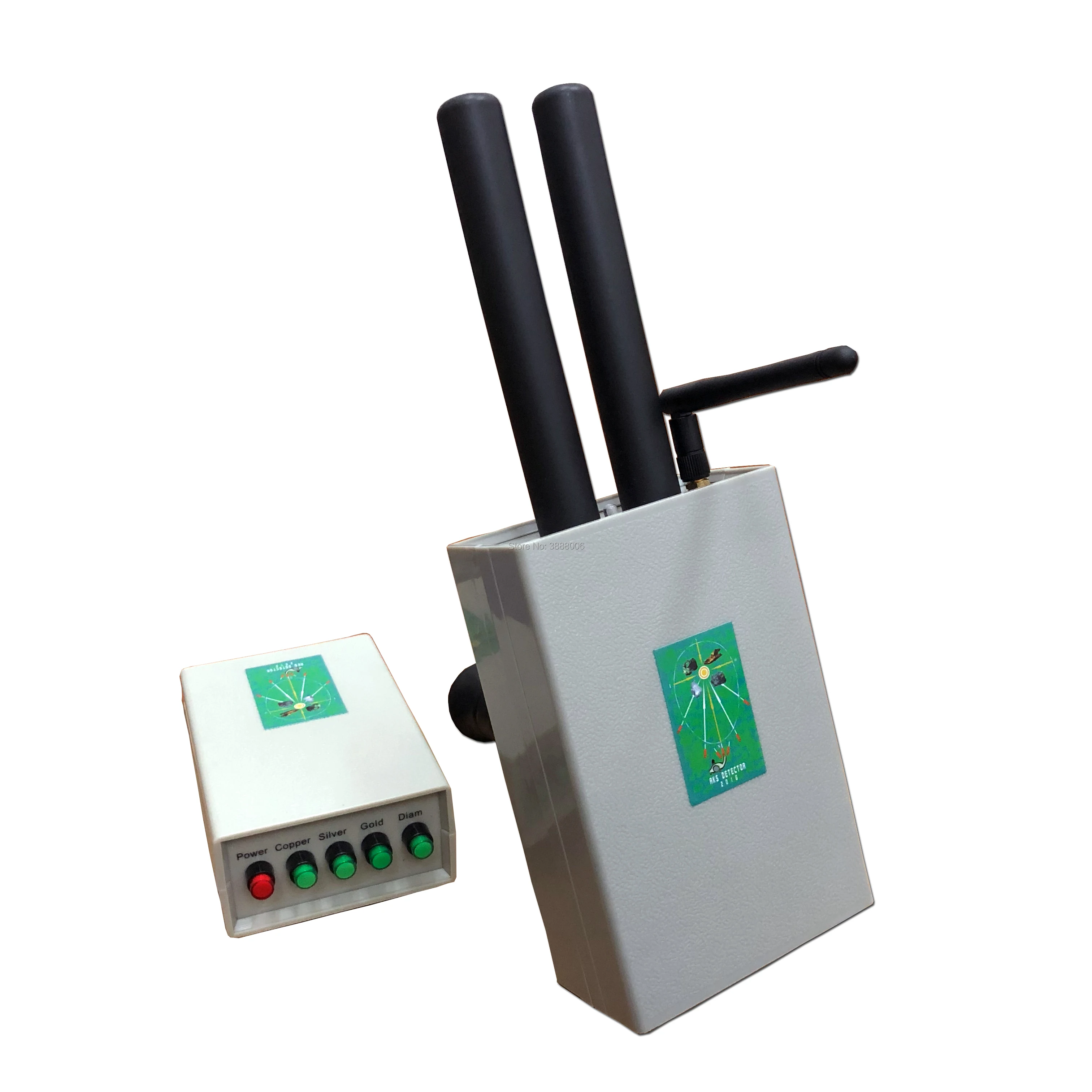 

2018 Version Newest Underground AKS 3D Metal Detector Localizador Detector For Adventure Gold Silver Copper Diamond Detector