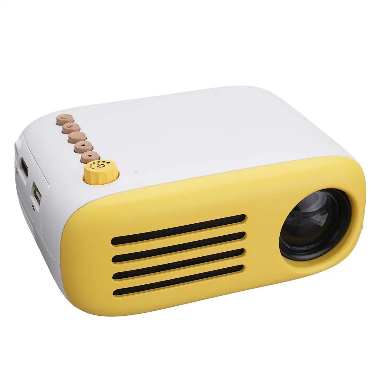 Portable LED Projector Mini HD Projector YG200 USB HDMI Video Movie Game Home Theater Video Projector Kids Gift