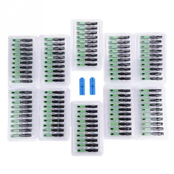 

100Pcs SC/ Embedded Optic Fiber Quick Fast Connector Connecting Adapter for FTTH Tool Professional