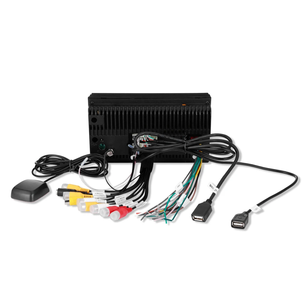 Автомобильный мультимедийный плеер 7 дюймов Android 6 0 Bluetooth gps FM/AM радио зеркальная