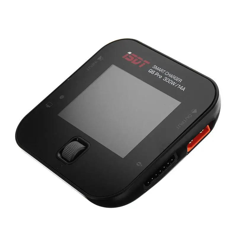 Зарядное устройство ISDT Q6 Pro BattGo/Lite 300 Вт 14A карманное умное Цифровое зарядное для