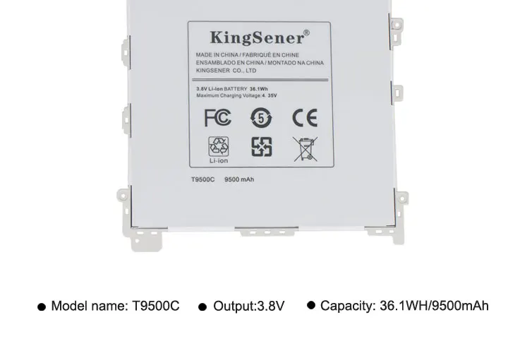 KingSener Фирменная Новинка T9500C Батарея для samsung Galaxy Tab Note Pro 12,2 SM-T900 SM-P900 SM-P901 SM-P905 T9500K T9500E T9500U