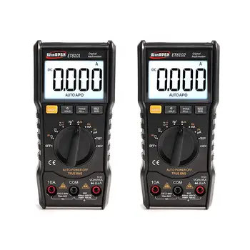 

Auto Ranging Digital Multimeter AC/DC Voltage Current Battery Auto-Ranging DMM VFC Temperature Capacitance Tester