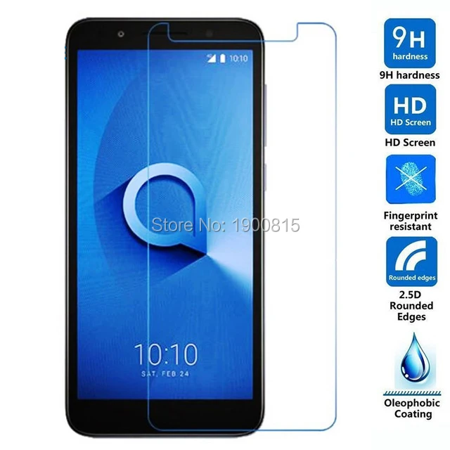 Переднее закаленное стекло для Alcatel 1 1X 1C 5033D 5059D 5009D Alcatel1X Alcatel1C Alcatel1 Защитная пленка для экрана