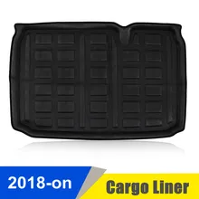 Black EVA font b Car b font Cargo Boot Liner Rear Trunk Mat Floor Tray Carpet
