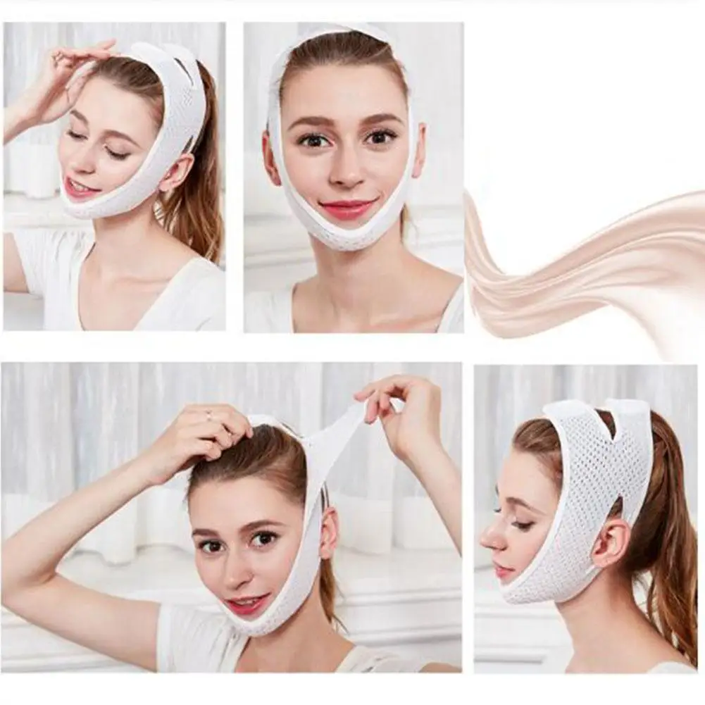 BellyLady пояс для подтяжки лица Спящая маска Массажная v образная линия подбородка