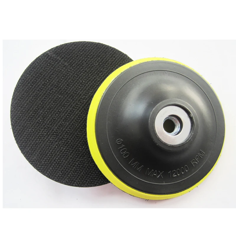 

Hook and loop 4" 100mm Backup Pad with 10mm thread and replacement for sander,Automotive,Restoration.