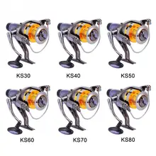 KS Series 8+ 1 шариковый подшипник спиннинга рыболовная катушка полностью Металлическая проволочная чашка рыболовное колесо Морская рыбалка рыболовное снаряжение принадлежности для рыбалки