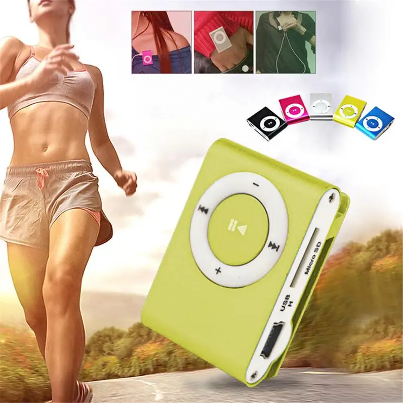 

Smart Electronic Metal Clip Style Mini MP3 Plugging Card Player Mini Metal Clip MP3 Player