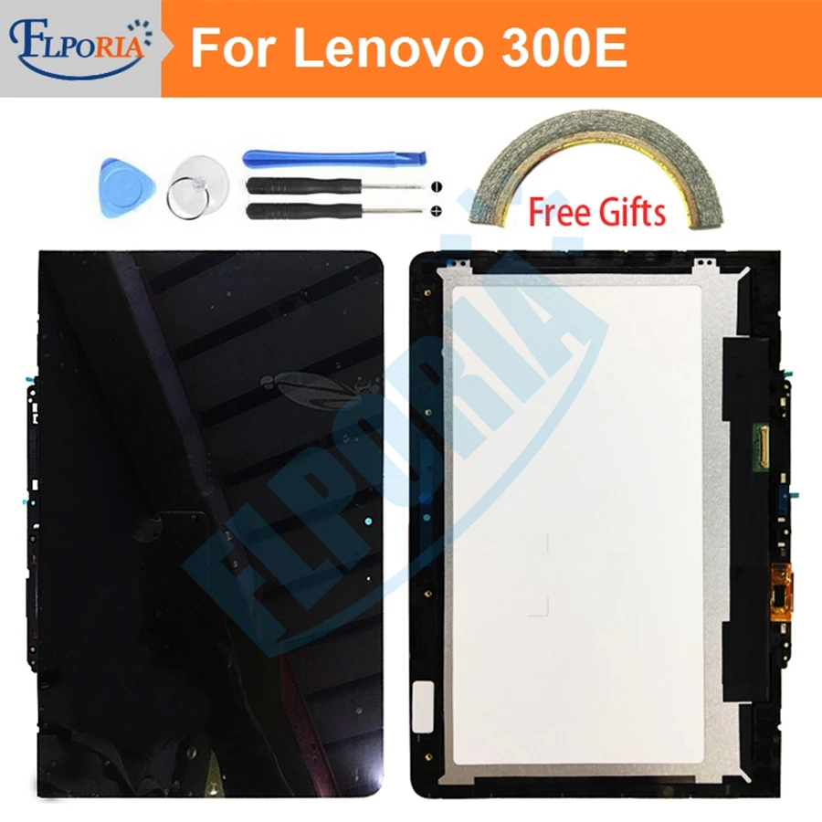 

11.6" For Lenovo 300e 81H0 Chromebook Touch Screen Digitizer LCD Display Assembly With Frame PN FRU 5D10Q93993 ST50Q78067