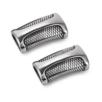 

12*6mm Square Hole Magnet Buckle 316L Stainless Steel Snakeskin Pattern Magnetic Clasp Hook DIY Bracelet Jewelry Making
