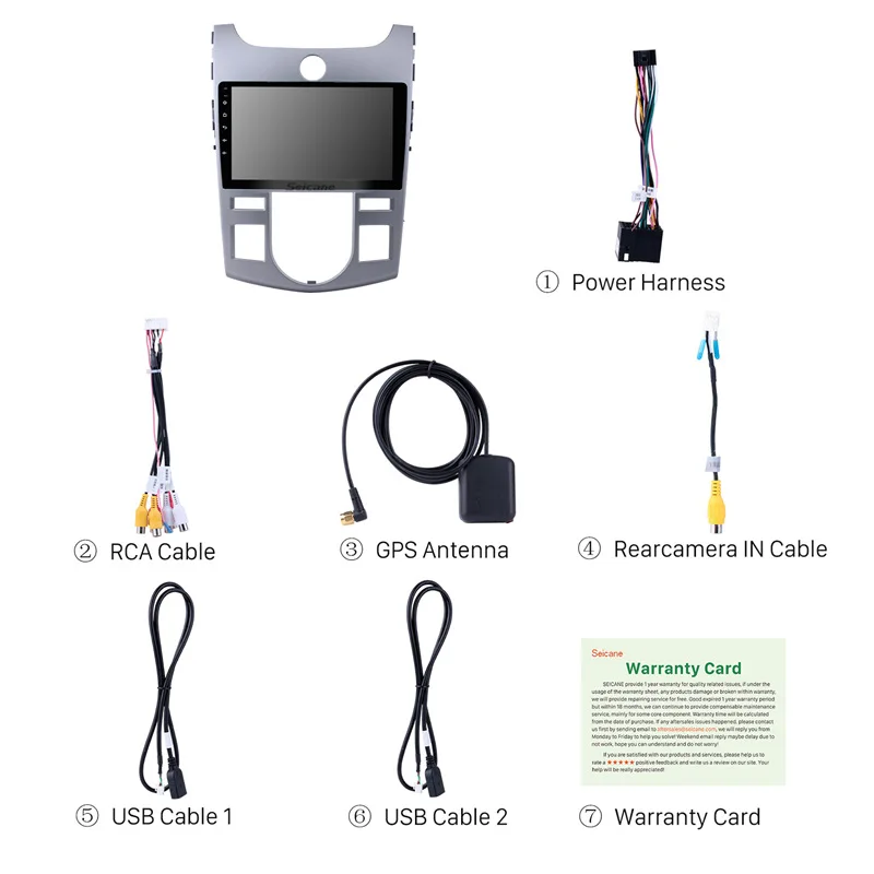 Excellent Seicane Android 8.1 9 Inch 2Din Car Radio Tochscreen GPS Multimedia Player Head Unit For KIA Forte(AT) 2008 2009 2010 2011 2012 3 Excellent Seicane Android 8.1 9 Inch 2Din Car Radio Tochscreen GPS Multimedia Player Head Unit For KIA Forte(AT) 2008 2009 2010 2011 2012 3