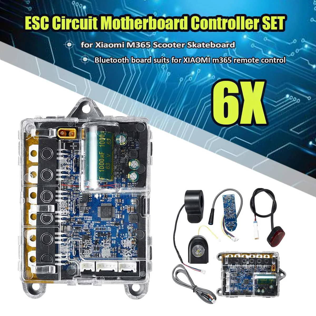 

Electric Scooter Skateboard For XIAOMI m365 Motherboard Main Board ESC Circuit Board Head Lights Controller for Ninebot