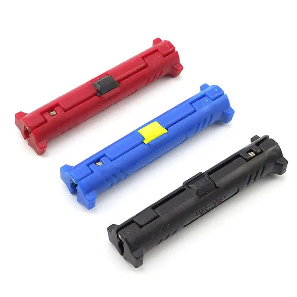 

Multi Function Electric Wire Stripper Pen Rotary Coaxial Wire Cable Cutter Stripping Machine Pliers Tool For Cable Puller Tools