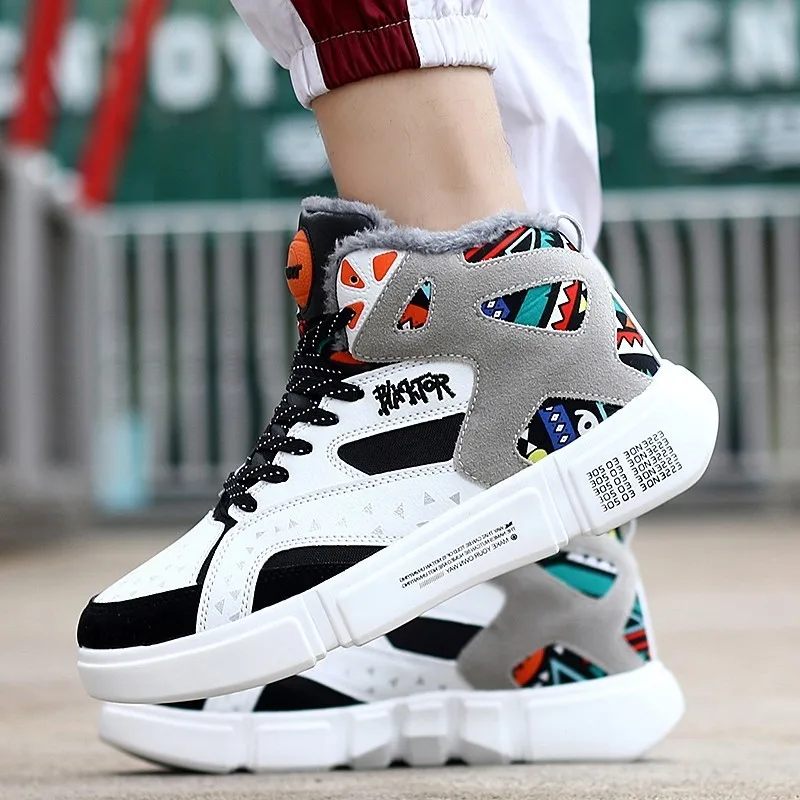QZHSMY Men Sneakers Running Shoes Male Comfortable Shoe Breathable Winter Response Cushion Unisex Spore Shoes