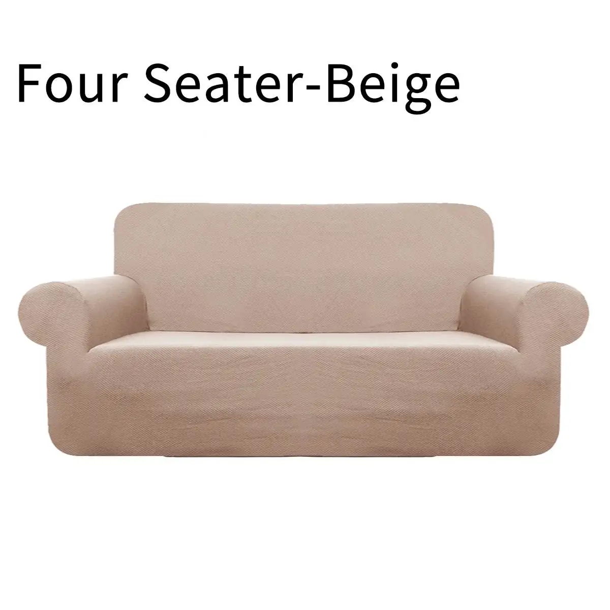 

Three Seat Elastic Spandex Sofa Cover Solid Color Sofa Cover Cloth Stretch Seat Couch Covers Tight Wrap All-inclusive Protector