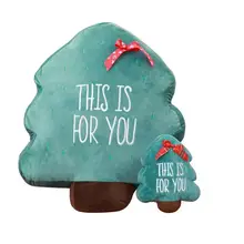 НОВАЯ РОЖДЕСТВЕНСКАЯ плюшевая игрушка супер мягкая ткань Рождественская кукла на дерево декомпрессионная Подушка игрушка Рождественское украшение, подарок креативный подарок