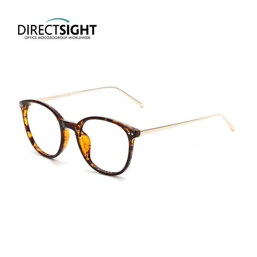 MagicStone DirectSight Ретро Бостон TR90 metal полная оптическая рамка FEDD3801|Мужские очки кадры| |
