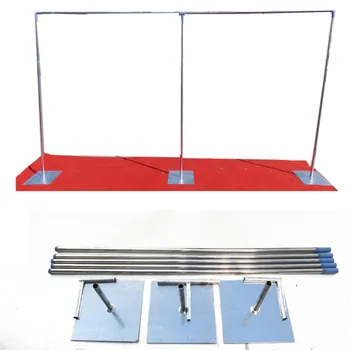 

3*6M Extra Thicker Durable Adjustable Stainless Steel Wedding Backdrop Frames Stand for Wedding Event Birthday Party Decoration