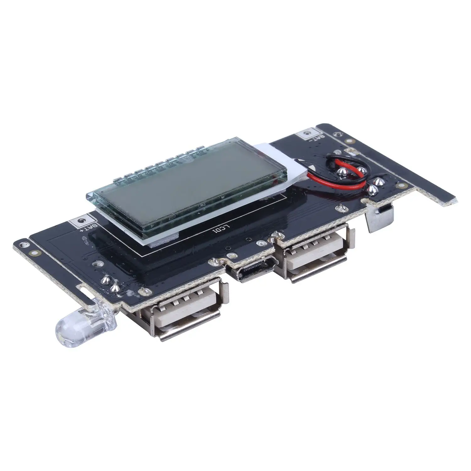 Двойной USB 5V 1A 2.1A мобильный Банк питания 18650 зарядное устройство PCB модуль