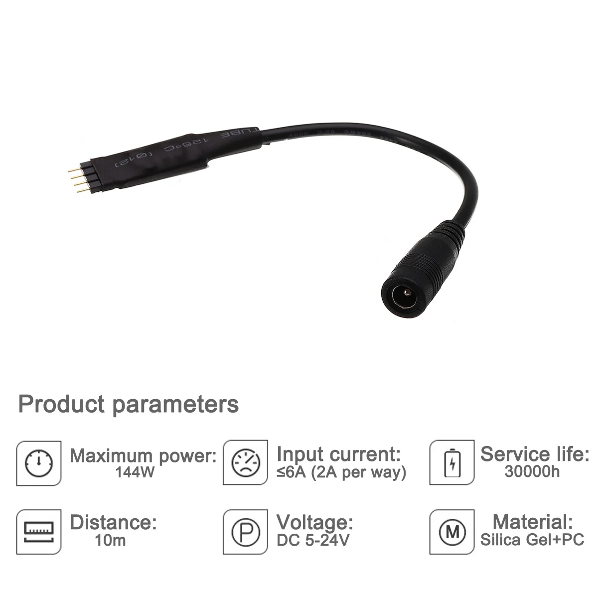 

NEW SMD 5050 4Pin Smart bluetooth APP Music Controller with DC Connector for RGB LED Strip Light DC5-24V Light strip controll