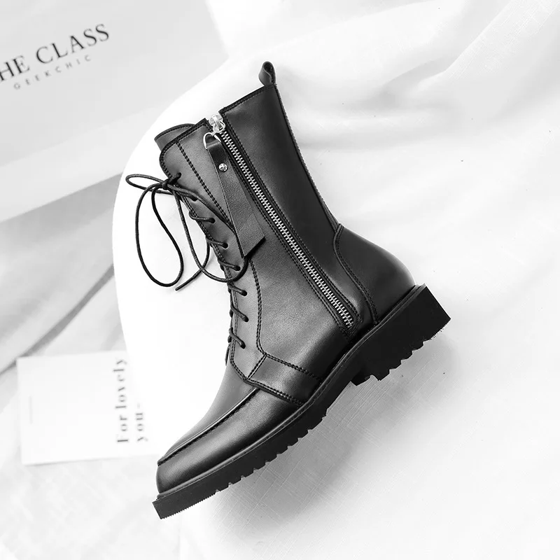 

Martin 2018 Autumn Waterproof High Leather Woman Winter Women Boots